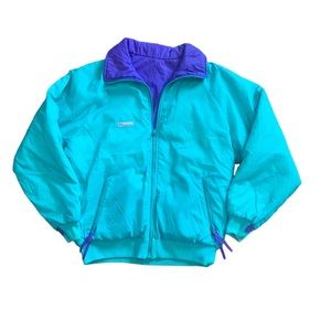Women’s Vintage Reversible Columbia Puffer Jacket